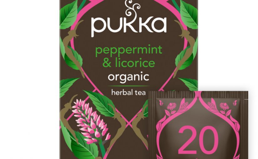 Pukka Organic Peppermint and Licorice Tea (20 Sachets)