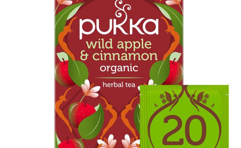 Pukka Organic Wild Apple & Cinnamon with Ginger (20 Sachets)