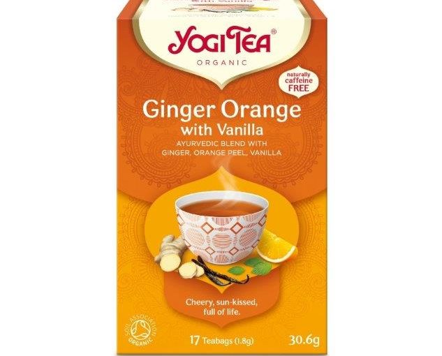 Yogi Tea Ginger Orange with Vanilla  (17 teabags)