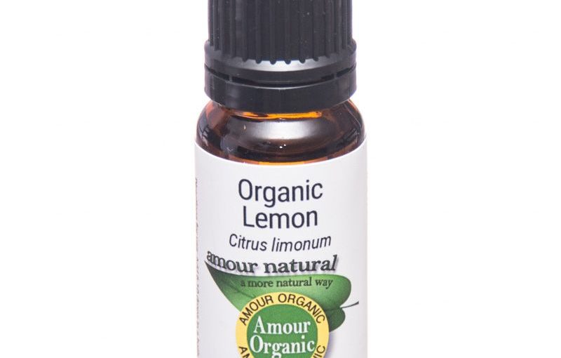 Amour Natural Organic Lemon Essential Oil 10ml