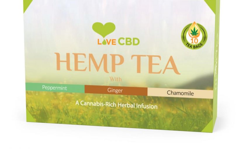 Love CBD Organic Hemp Tea (10 tea bags)