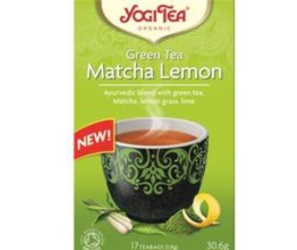 Yogi Tea Green Tea Matcha Lemon (17 teabags)