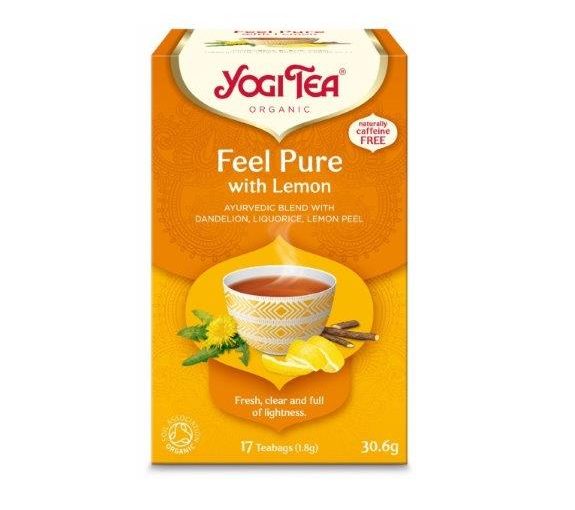 Yogi Tea Feel Pure Dandelion with Lemon (17 teabags)