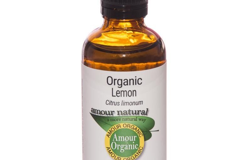 Amour Natural Organic Lemon Essential Oil 50ml