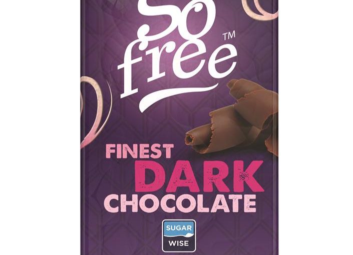 Plamil So Free Finest Dark Chocolate No Added Sugar 80g