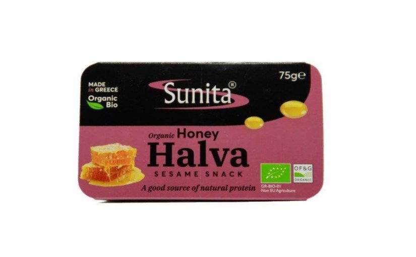 Sunita Organic Plain Honey Halva 75g
