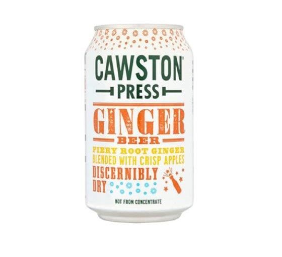 Cawston Press Sparkling Ginger Beer Can 330ml