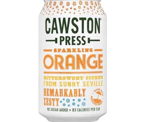 Cawston Press Sparkling Seville Orange Can 330ml
