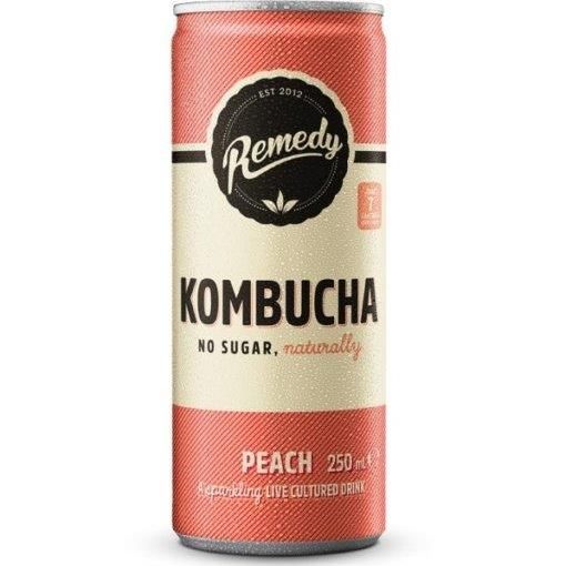 Remedy Kombucha Peach 250ml