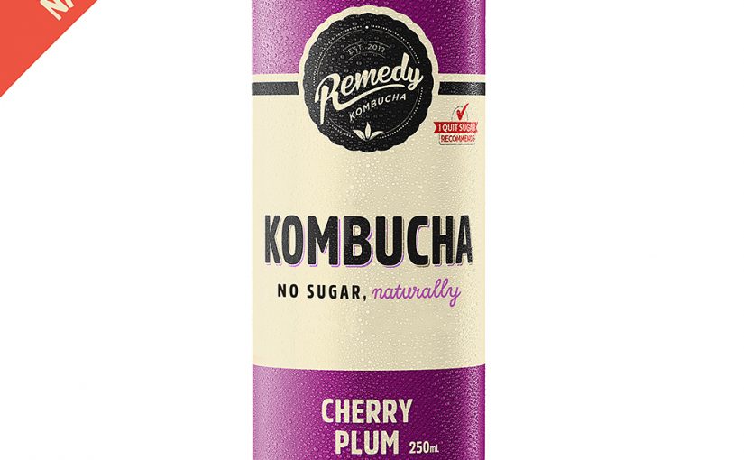 Remedy Kombucha Cherry Plum 250ml