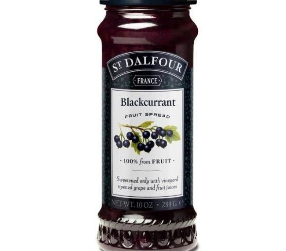 St Dalfour Blackcurrant Fruit Spread 284g