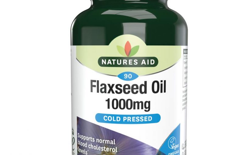 Natures Aid Flaxseed Oil 1000mg 90 capsules
