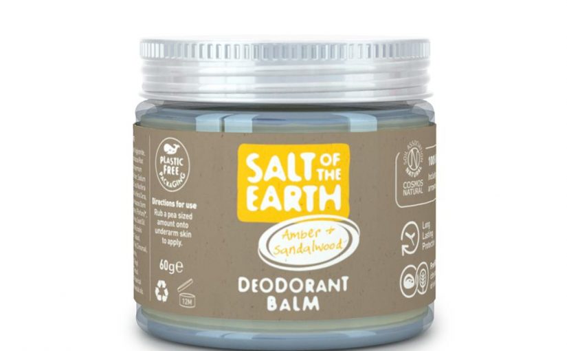 Salt of the Earth Amber & Sandalwood Deodorant Balm 60g