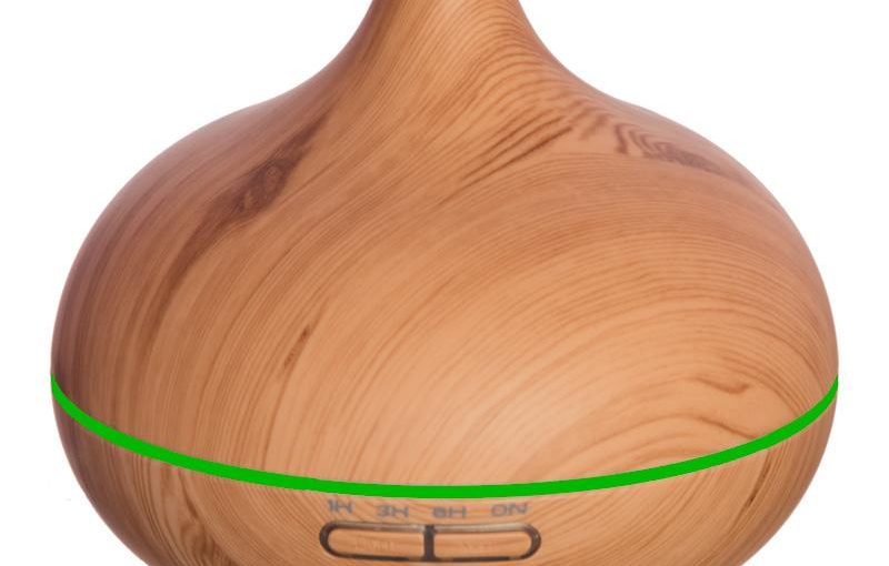Amour Natural Ultrasonic Essential Oil Diffuser (Wood Effect)