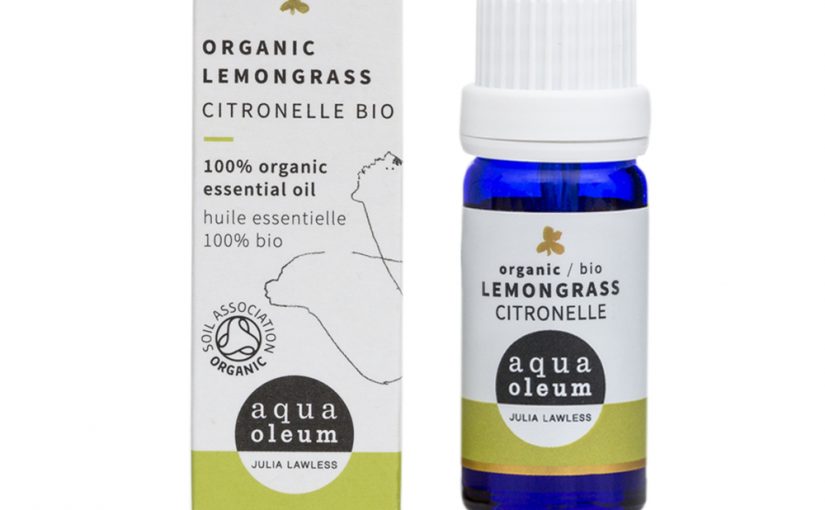 Aqua Oleum Organic Lemongrass Essential Oil 10ml