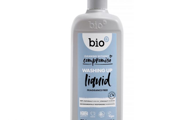 Bio D Washing Up Liquid Fragrance Free 750ml