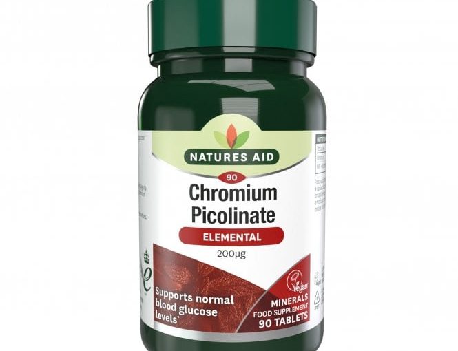 Natures Aid Chromium Picolinate 200ug 90 tablets