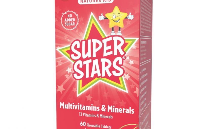 Super Stars Multivitamins & Minerals Chewable Tablets 60