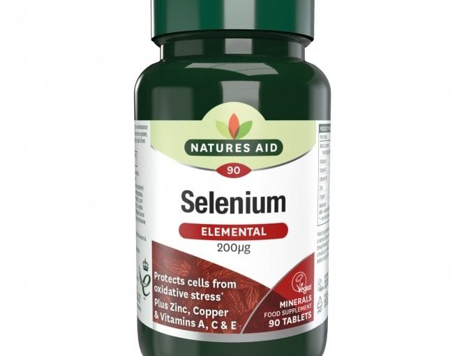 Natures Aid Selenium 200ug 90 tablets