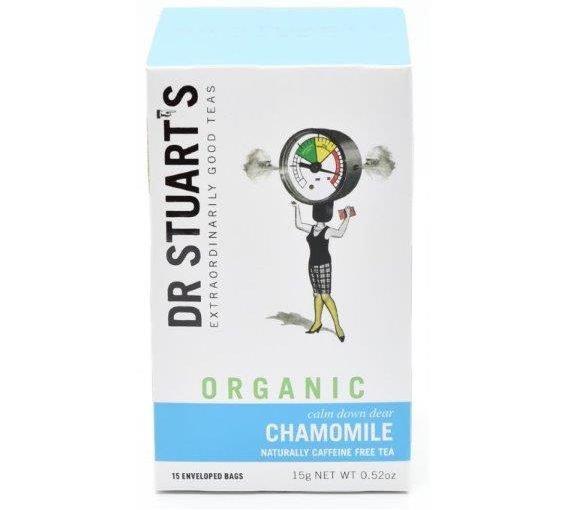 Dr Stuart’s Organic Chamomile Herbal Tea (15 bags)