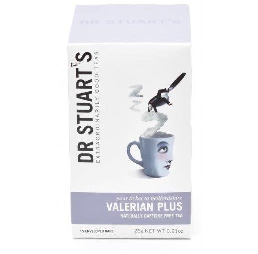 Dr Stuart’s Valerian Plus Tea (15 Enveloped bags)
