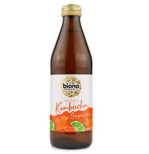 Biona Organic Kombucha Ginger & Lime 330ml