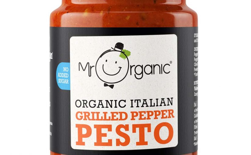 Mr Organic Italian Grilled Pepper Pesto 130g