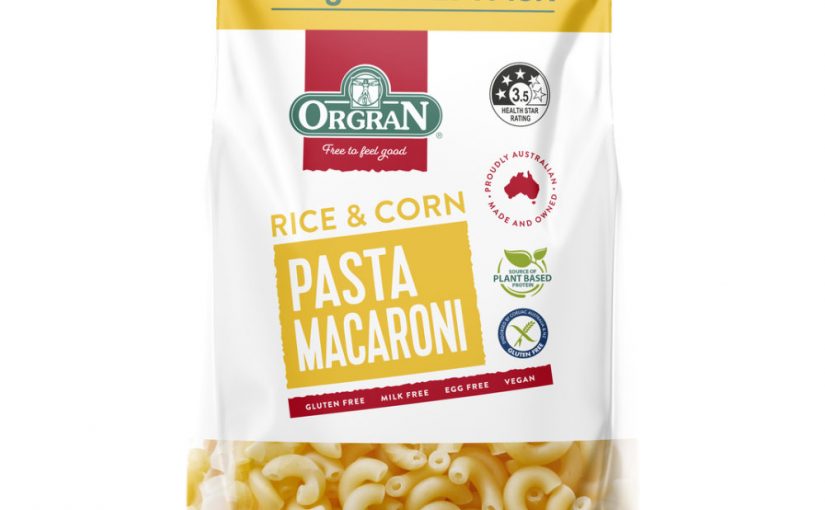 Orgran Rice & Corn Macaroni Pasta 350g