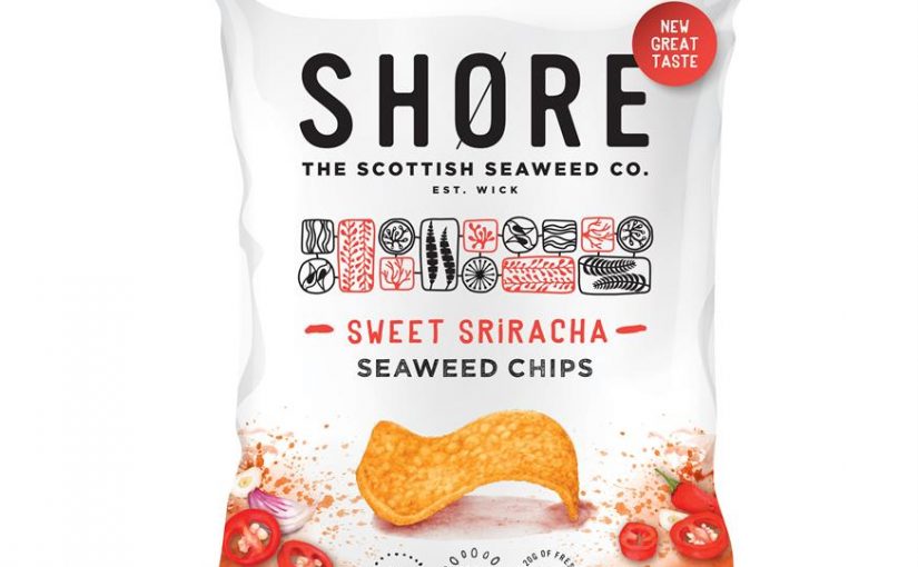 Shore Seaweed Chips – Sweet Sriracha – 80g